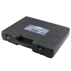 Стяжка пружин с 3-мя парами захватов и пластиковыми накладками, 7пр.(раб. диапазон:80-317мммм, диаметры захватов: 80/110/165 мм),в кейсе