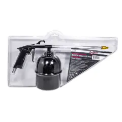 Пневмопистолет для мойки двигателя с бачком(расход воздуха 130 л/мин, емкость бачка 600мл)