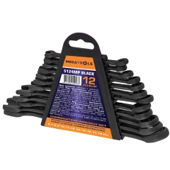 Ключи комбинированные, набор 12пр. (6-15, 17, 19мм) на пластиковом держателе