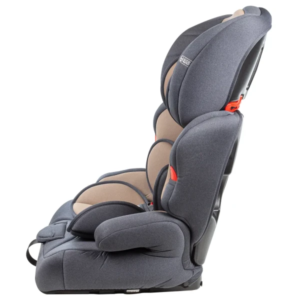 Кресло детское BAB001 Dark Gray/ Coffee 9-36кг