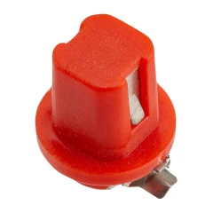 Лампочка светодиодная T8.5-5050-1SMD 12v красная