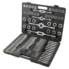 Набор метчик.и плашек110пр(2х0.4,3х0.5,4х0.7,5х0.8,6х0.75-1,8х0.75-1,25,9х0.75-1.25,10х0.75-1.5,11х0.75/1/1.25/1.5, 12х0.75-1.75,14х1-2,16х1-2,18х1.5)