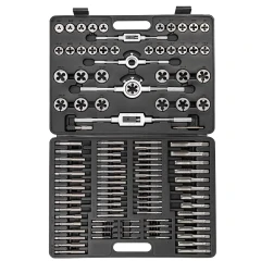 Набор метчик.и плашек110пр(2х0.4,3х0.5,4х0.7,5х0.8,6х0.75-1,8х0.75-1,25,9х0.75-1.25,10х0.75-1.5,11х0.75/1/1.25/1.5, 12х0.75-1.75,14х1-2,16х1-2,18х1.5)