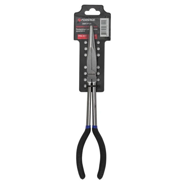 Плоскогубцы с удлиненными рукоятками CR-V 11''-275мм, на пластиковом держателе