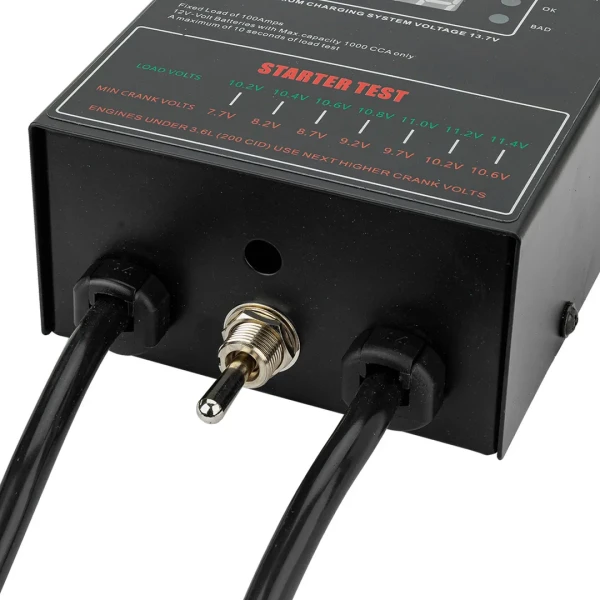 Тестер аккумуляторных батарей цифровой (12V, 100А)