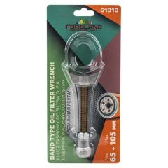 Ключ ленточный для снятия масляного фильтра (лента 360х12мм, для фильтров 65-105мм)