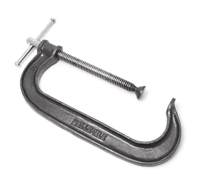 Струбцина С-образная для кузовных работ, захват 250мм