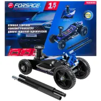 Домкрат подкатной гидравлический 1,5т (h min 155мм, h max 525мм)