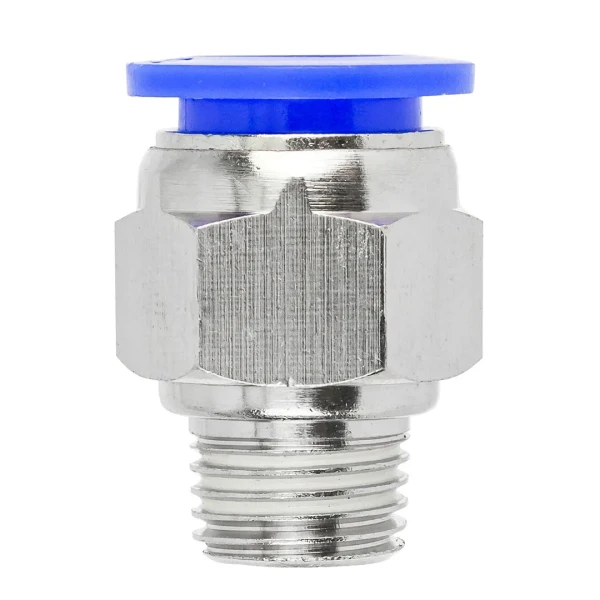 Фитинг для пластиковых трубок 12мм с наружной резьбой 1/4''