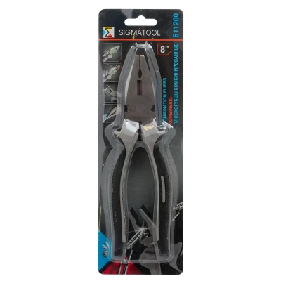 Плоскогубцы комбинированные 8''(200мм) в блистере