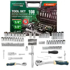Набор инструментов 108пр. 1/4'', 1/2''(6гр.)
