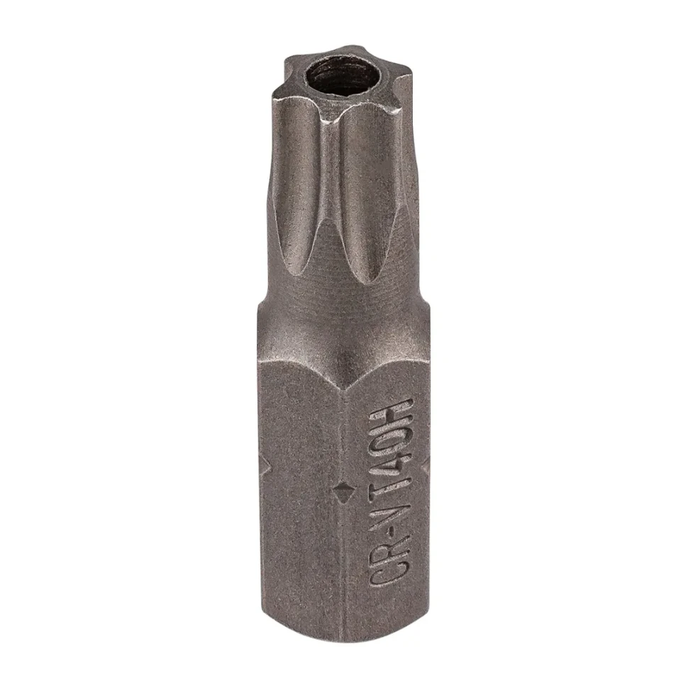 Бита TORX T40Hх30ммL c отверстием