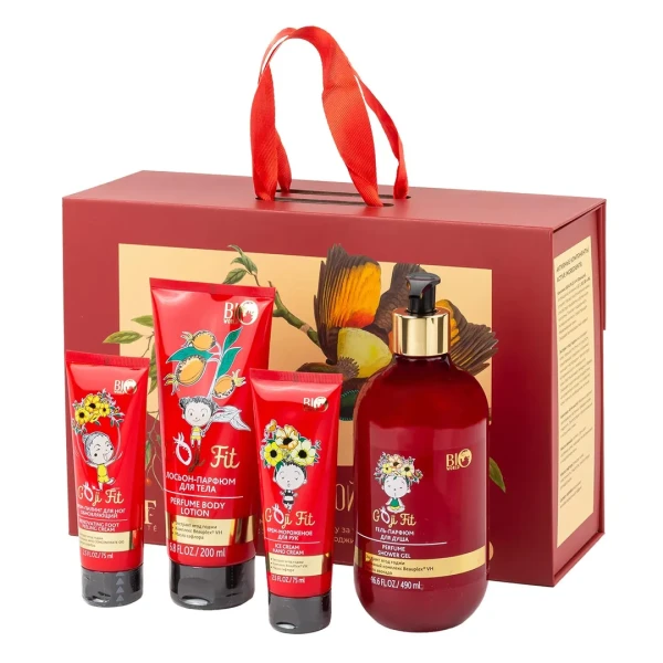 Набор косметики по уходу за телом с экстрактом ягод годжи ''Секрет красивой кожи''