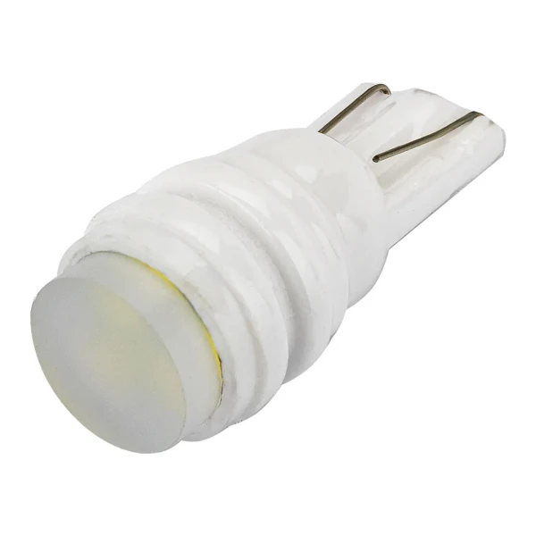 Лампочка светодиодная T10- Ceramic -1 12v белая