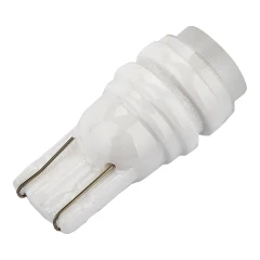 Лампочка светодиодная T10- Ceramic -1 12v белая