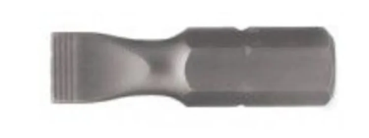 Бита шлицевая 0.5х3мм, 25мм,1/4''