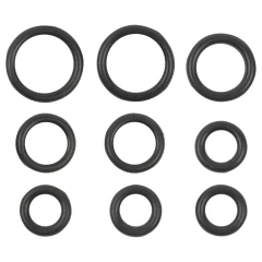 Тестер давления масла в комплекте с резьбовыми переходниками 12пр.(0-10Bar), в кейсе