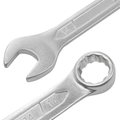 Набор ключей комбинированных 14пр.(10, 12-19, 21, 24, 27, 30, 32мм),на полотне