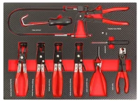 Набор инструментов для снятия/ установки хомутов 9пр,в ложементе