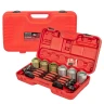 Набор инструментов для снятия и установки втулок, подшипников и сайлентблоков универсальный, 26пр. (М10, М12, М14, М16) в кейсе