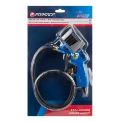 Пистолет для подкачки шин с аналоговым манометром и шлангом 1м (0-16bar),в блистере