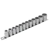 Набор головок 12пр. 1/2''12гр.(10-19,22,24мм), на планке