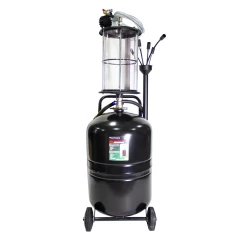 Установка пневматическая для удаления отработанного масла с индикатором заполнения(бак-60л,предкамера-10л,5 щупов,t:60-80гр,пр-ть:3л/мин)