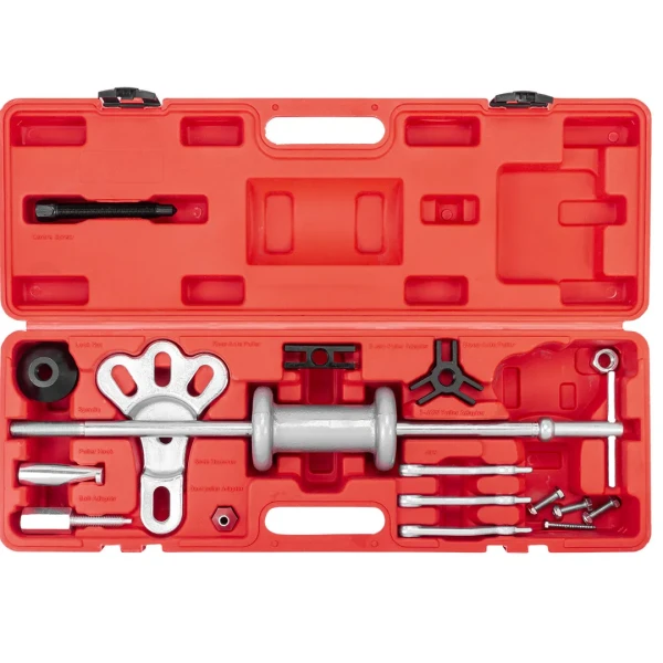 Молоток обратный для снятия подшипников в комплекте со сменными лапами, 16пр.