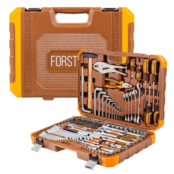 Набор инструментов 142 пр.1/4''3/8''1/2''(6-гр.)(4-32мм)