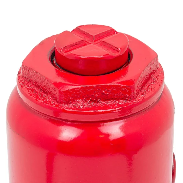 Домкрат бутылочный 8т с клапаном (h min-200мм, h max-385мм, ход штока-125мм, ход винта-60мм)