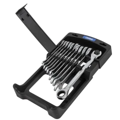 Набор ключей трещоточных 11пр.(8,9,10,11,12,13,14,15,16,17,19мм),в пластиковом держателе