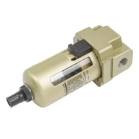 Фильтр воздушный для пневмосистем 1/4''(10Мк, 1500 л/мин, 0-10bar,раб. температура 5°-60°)