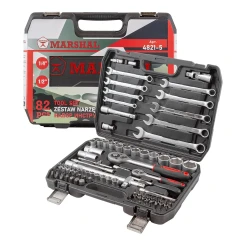 Набор инструментов 82пр. 1/2'', 1/4'' (6гр.) (4-32мм)