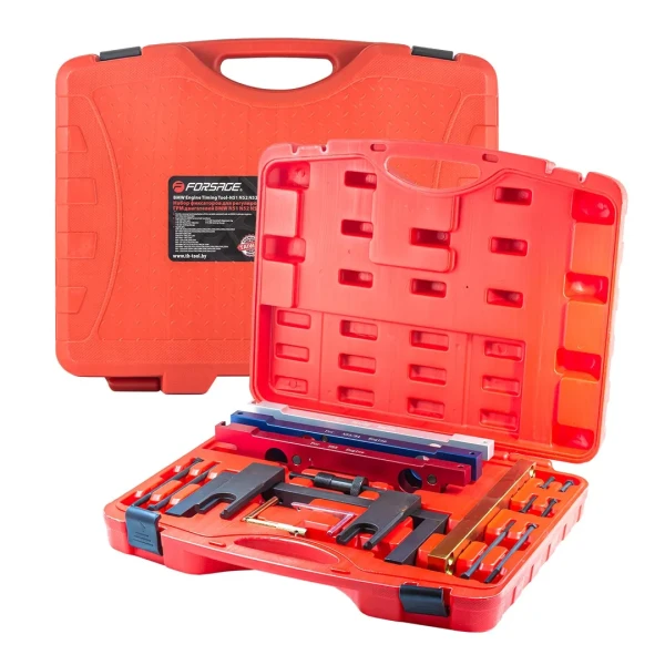 Набор фиксаторов для обслуживания двигателей BMW (N51 N52 N53 N54 N55), в кейсе