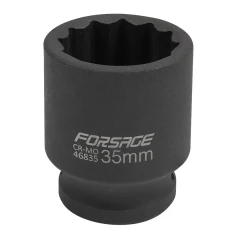 Головка ударная 35мм (12гр.), 3/4''