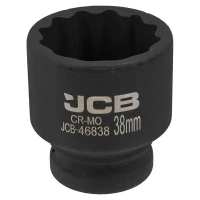 Головка ударная 38мм (12гр.), 3/4''