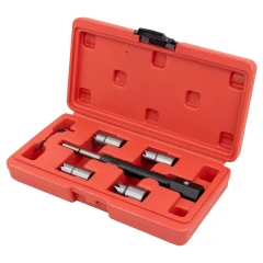 Набор фрез для чистки и восстановления посадочных мест дизельных форсунок, 6пр.