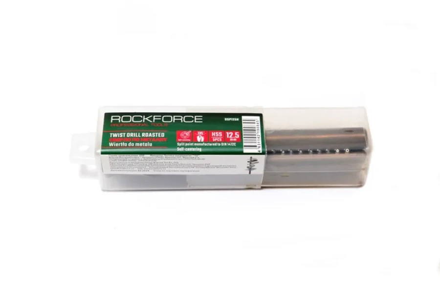 Сверло по металлу 11мм HSS+Co(5шт), в пластиковом футляре