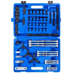 Набор съемников подшипников двух- трехзахватных, 72пр.(L:75мм, 100мм, 150мм, 200мм), в кейсе