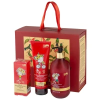 Набор косметики по уходу за волосами с экстрактом ягод годжи ''Идеальная гладкость ''