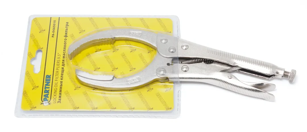 Клещи для масляного фильтра с фиксатором (максимальный диаметр 110мм)
