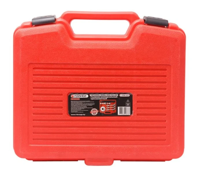 Съемник шкивов и ступиц трехлапый, в кейсе