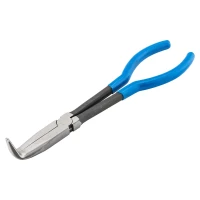 Щипцы изогнутые на 90град. с удлиненными рукоятками 285мм