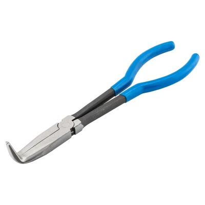 Щипцы изогнутые на 90град. с удлиненными рукоятками 285мм