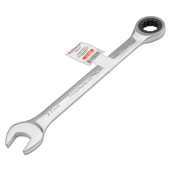 Ключ комбинированный трещоточный 27мм