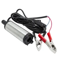 Насос для перекачки топлива (12V, 60W, 20л/мин, Ø38мм, Ø выходного отв. 16мм)
