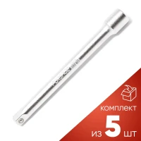 (к-т 5шт.)Удлинитель 100мм 1/4''
