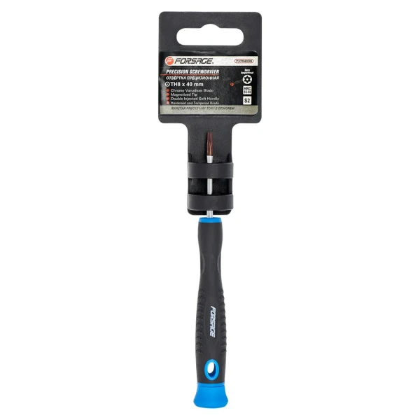 Отвертка TORX с отверстием ювелирная T8Hх40мм