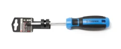 Отвертка крестовая магнитная PH2х100мм на пластиковом держателе