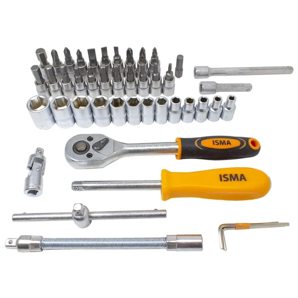 Набор инструментов 46пр. 1/4''(6гр.)